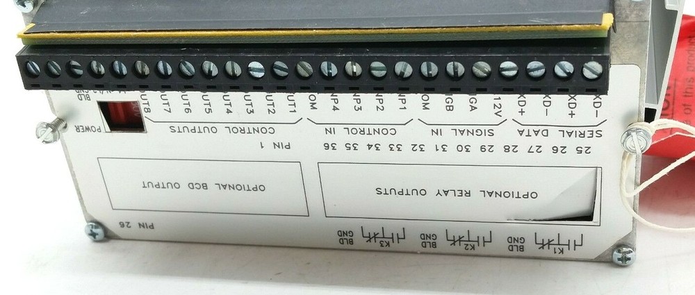 Danaher Controls MC210S00 Display - Tear in Back Panel