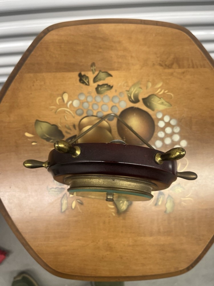 Vintage Selsi German Ship Wheel Barometer