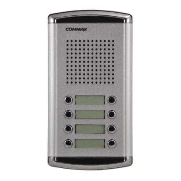 COMMAX Audio Intercom Lobby/Door 8-button Panel for 8-Apartment Building DR-8AM