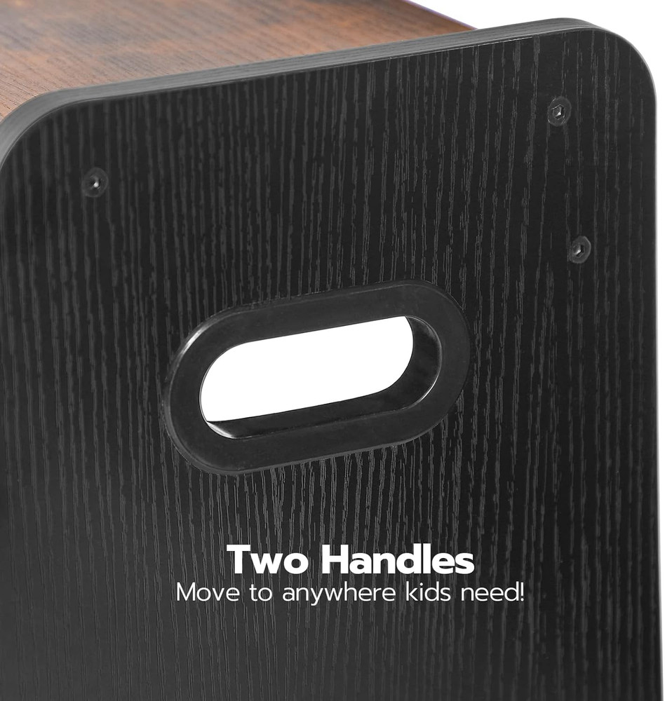 Step Stool for Kids, Two Step Toddler'S Stool, Kids Potty Training Stool with Ha