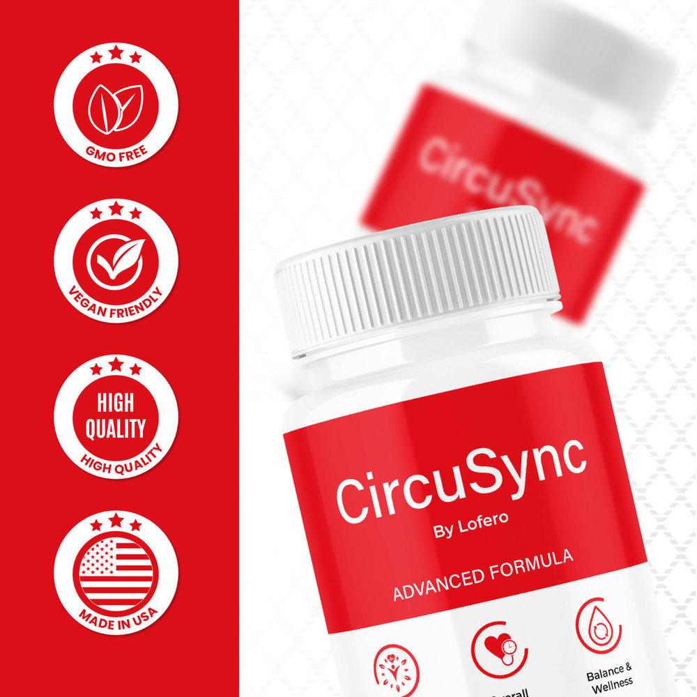 (3 Pack) CircuSync Advanced Blood Support Formula Supplement Circu Sync (180ct)