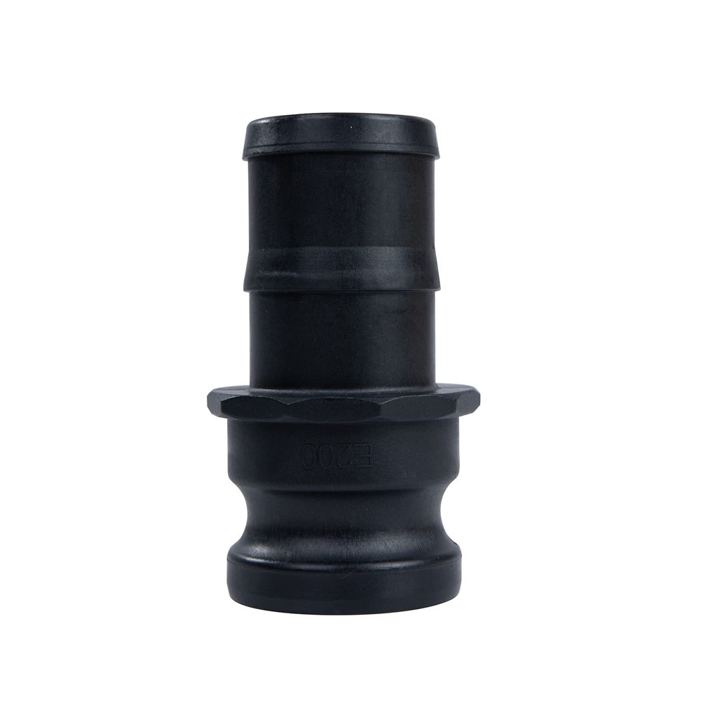 2 pcs Polypropylene Cam lock Fittings 2" Part E Cam and Groove Hose Fitting M...