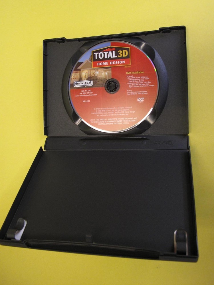 Total 3D Home Design Deluxe for PC Pre-Owned