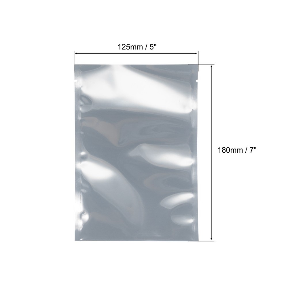 100PCS Anti Static Bag Shield Shielding Bag Flat Open Top 4.9"x7.1"