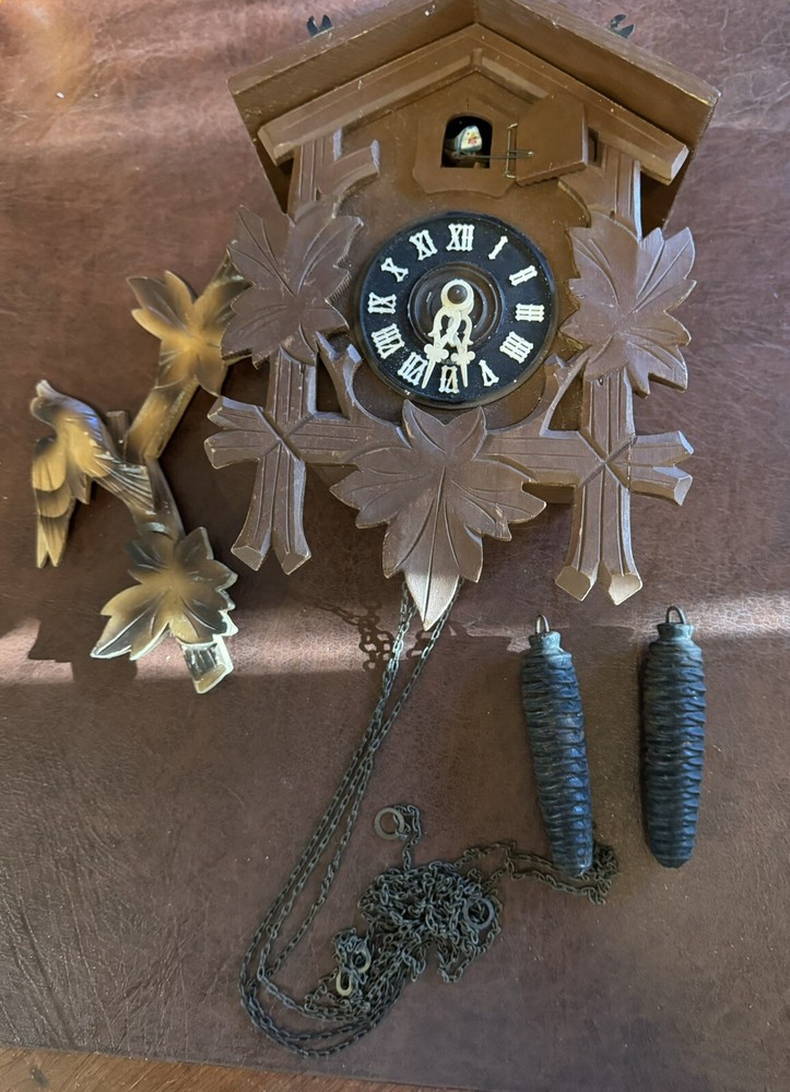 vintage coo coo clock germany