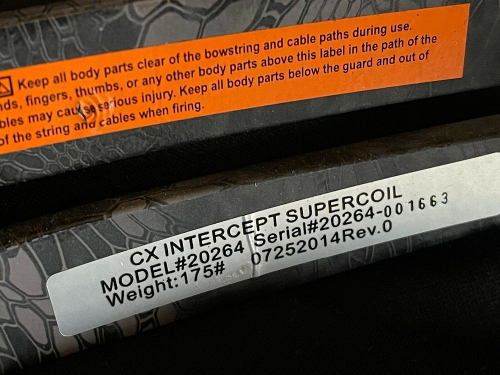 CARBON EXPRESS 20264 INTERCEPT Supercoil CROSSBOW