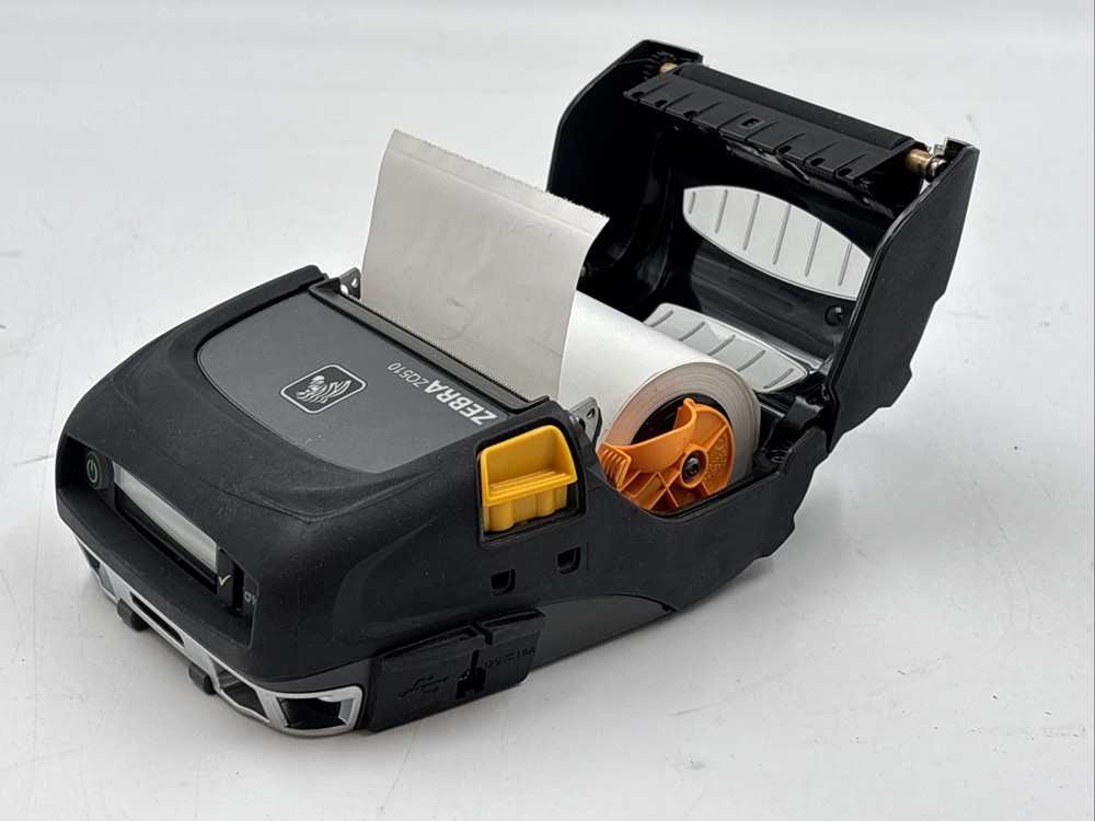 Zebra ZQ510 Mobile Thermal Label Bluetooth Printer 203DPI - No Adapter