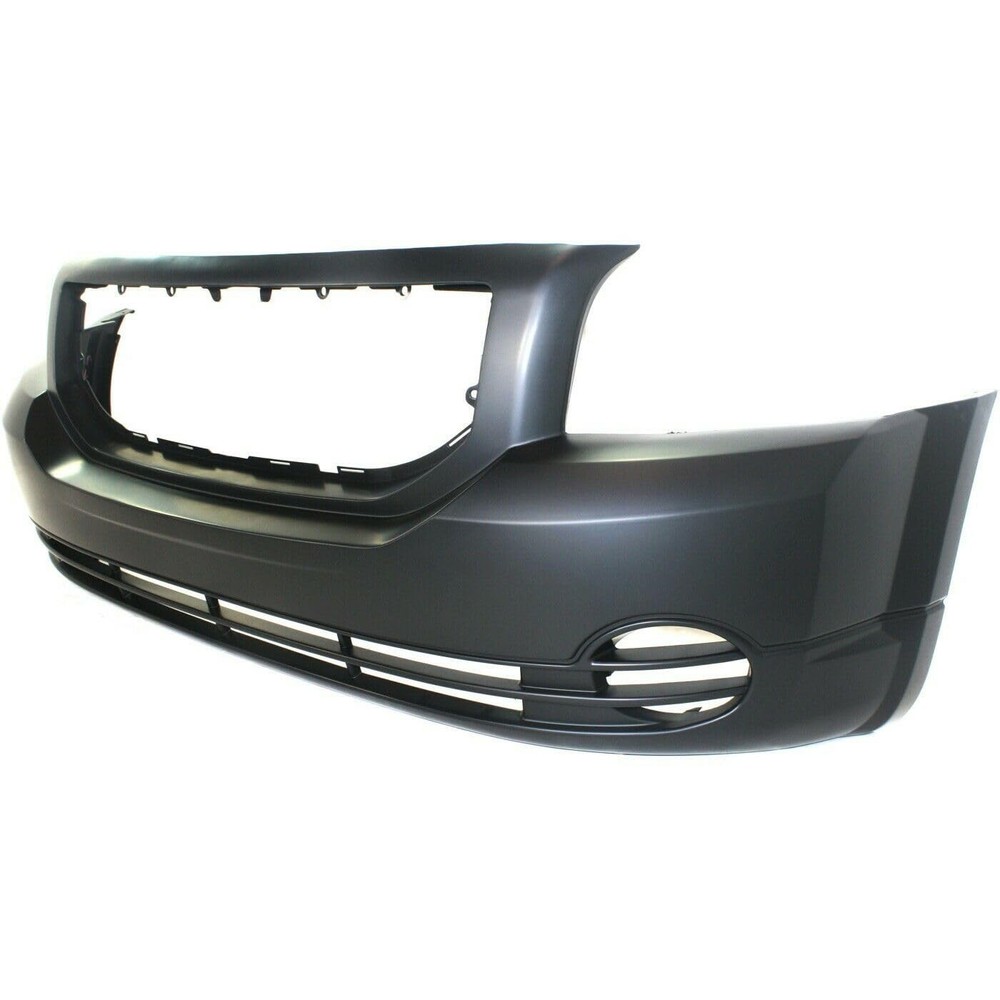 Front Primed Plastic Bumper Cover Dodge Caliber 2007-2012 No Cutout