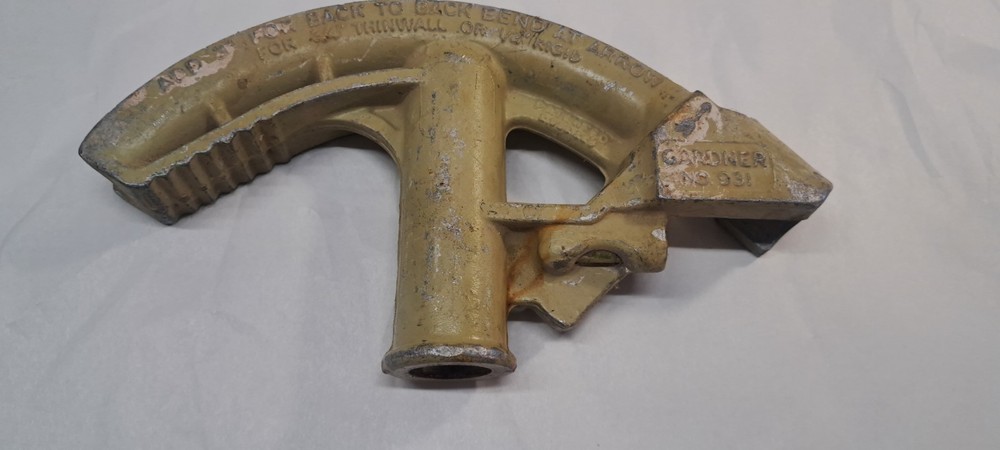 Gardner No 931 Pipe/Conduit Bender 3/4" Thinwall or 1/2" Rigid