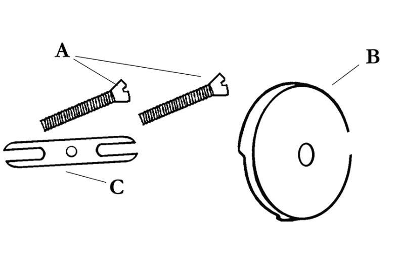 Single Hole Overflow Plate with Conversion Bracket for Bathtub Drain 89052