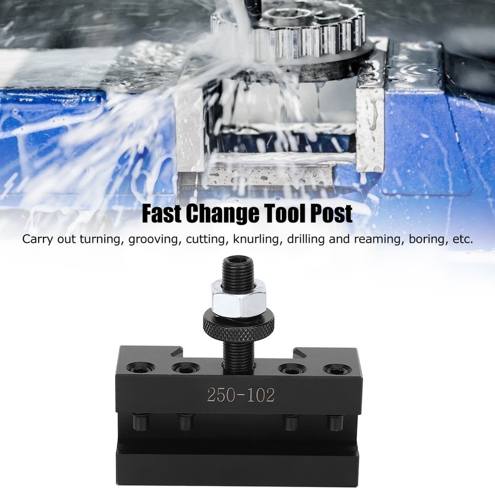 CNC Lathe Machine Tool Holder Fast Change Turning Accessory Post For 250-102 New