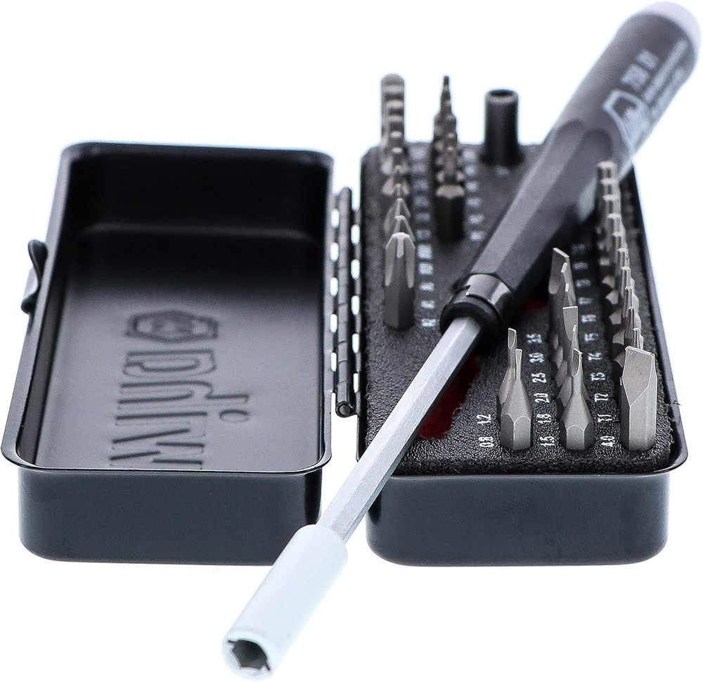 Wiha 75980 39 Piece GoBox ESD Safe Micro Bits Set