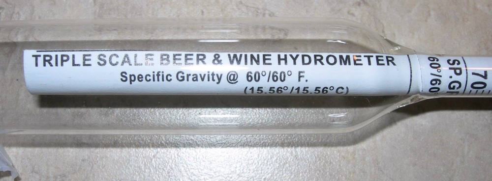 PROOF TRALLE +++ TRIPLE SCALE *2* HYDROMETERS YOU NEED BOTH! MASH THEN % ALCOHOL