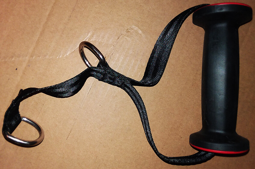 ONE USED BOWFLEX HVT Long Strap Two Loop Handle Grip
