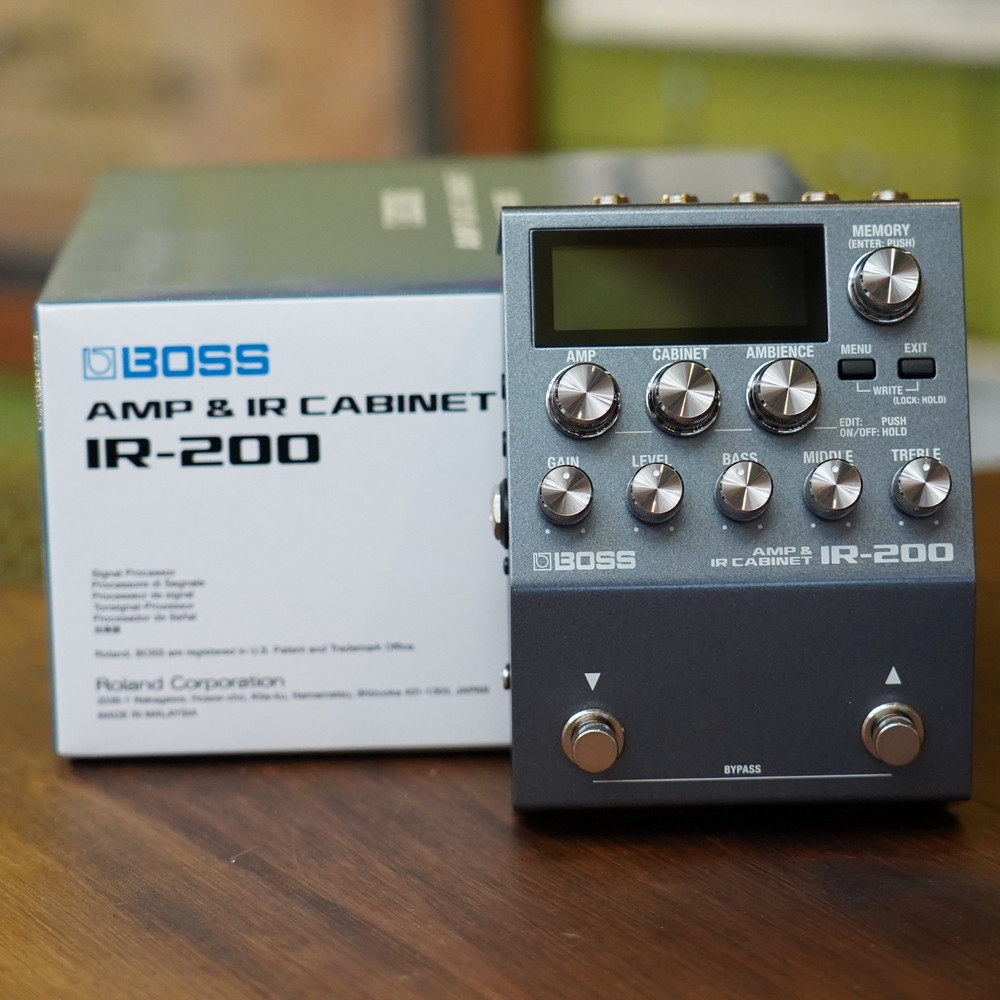 BOSS IR-200 AMP&CABINET PROCESSOR Guitar Effects Pedal