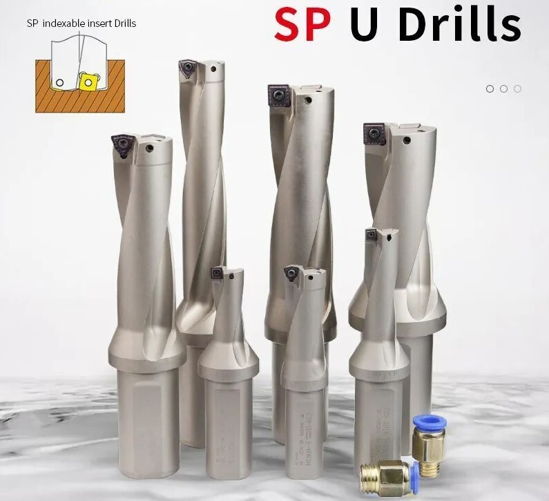 Drill Bits Insert Indexable CNC Lathes for SP Series SPMG 11mm-49mm 2D 3D 4D