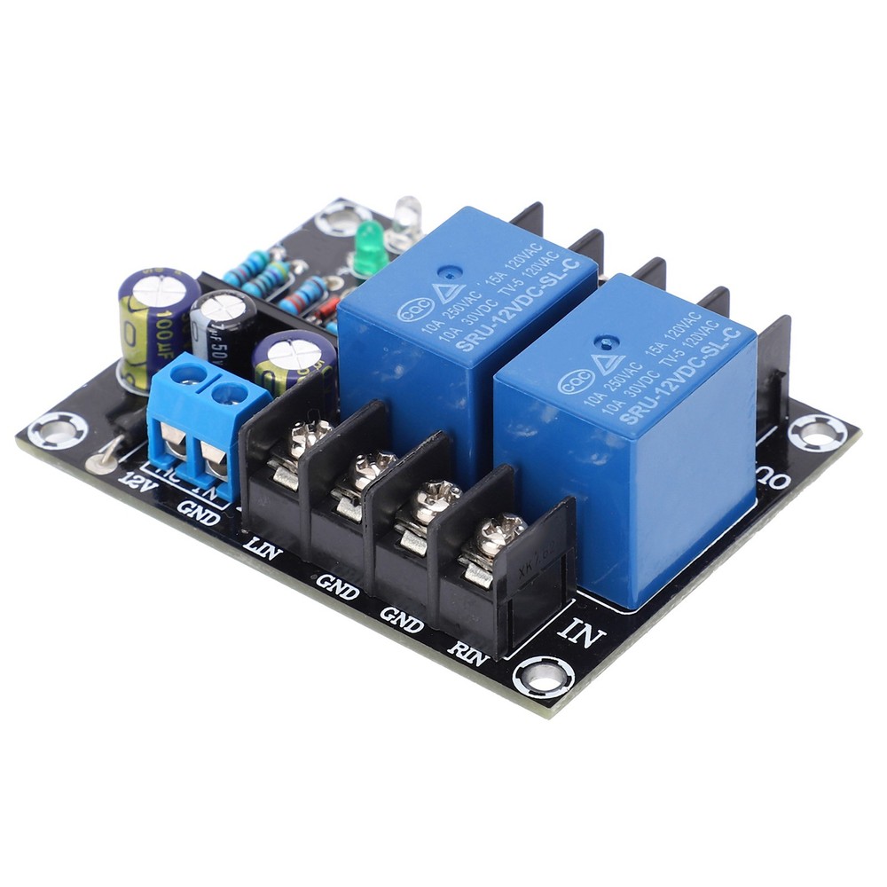 Speaker Protection Board DualChannel Voltage Regulator Delay Module AC1215V