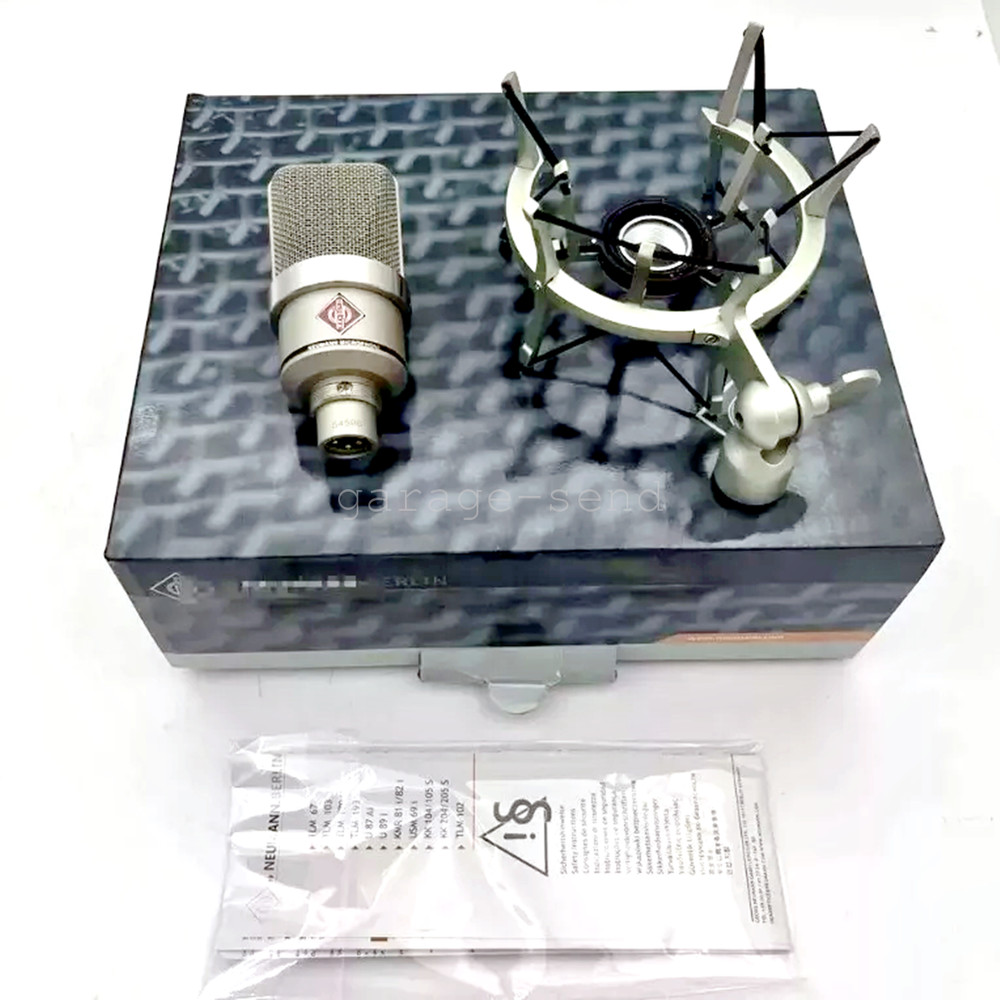 TLM 102 Large Diaphragm Condenser Microphone Studio Set w/ Shockmount