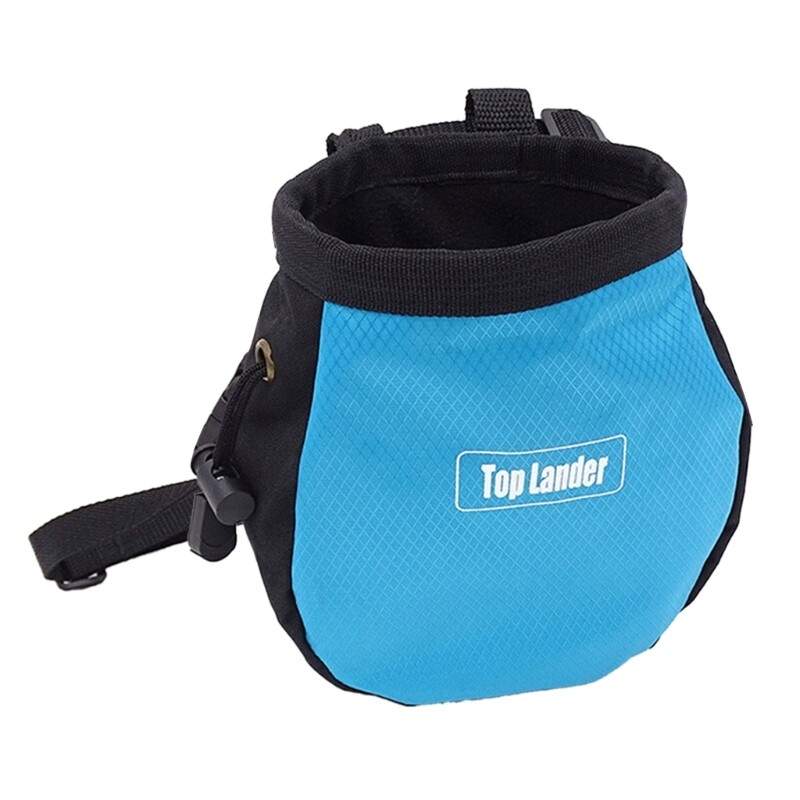 Climbing Chalk Bag Adjustable Drawstring Chalk Bag for Climbing Weight Lifting