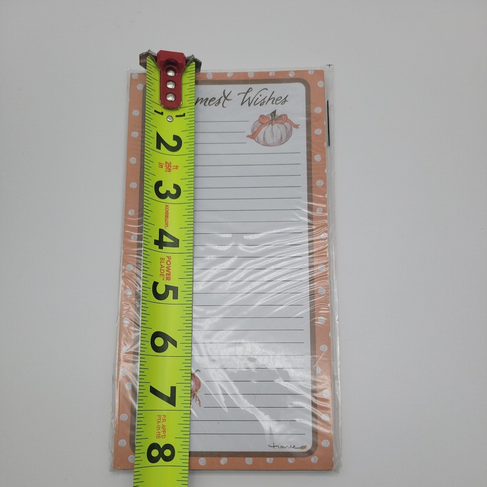 Set of 4 Lined Note Pads for Notes & Lists