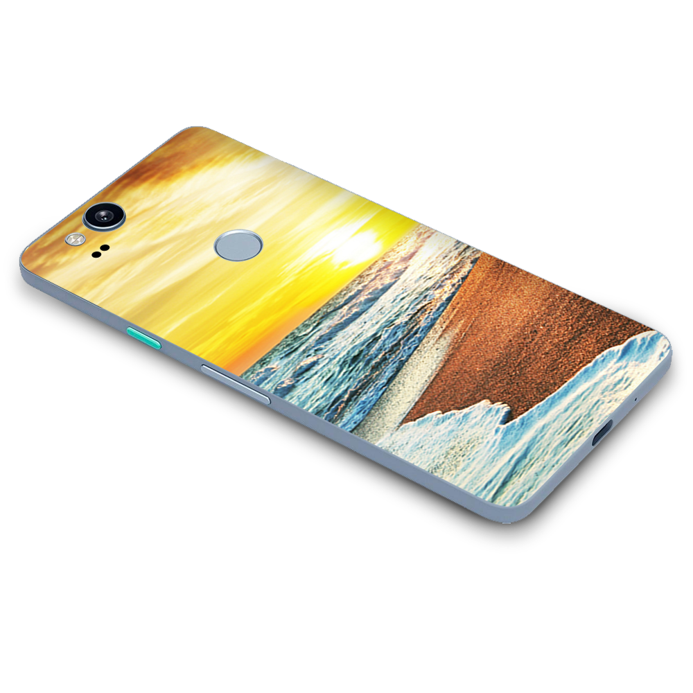 Google Pixel 2 Skins Decal Wrap Ocean Sunset