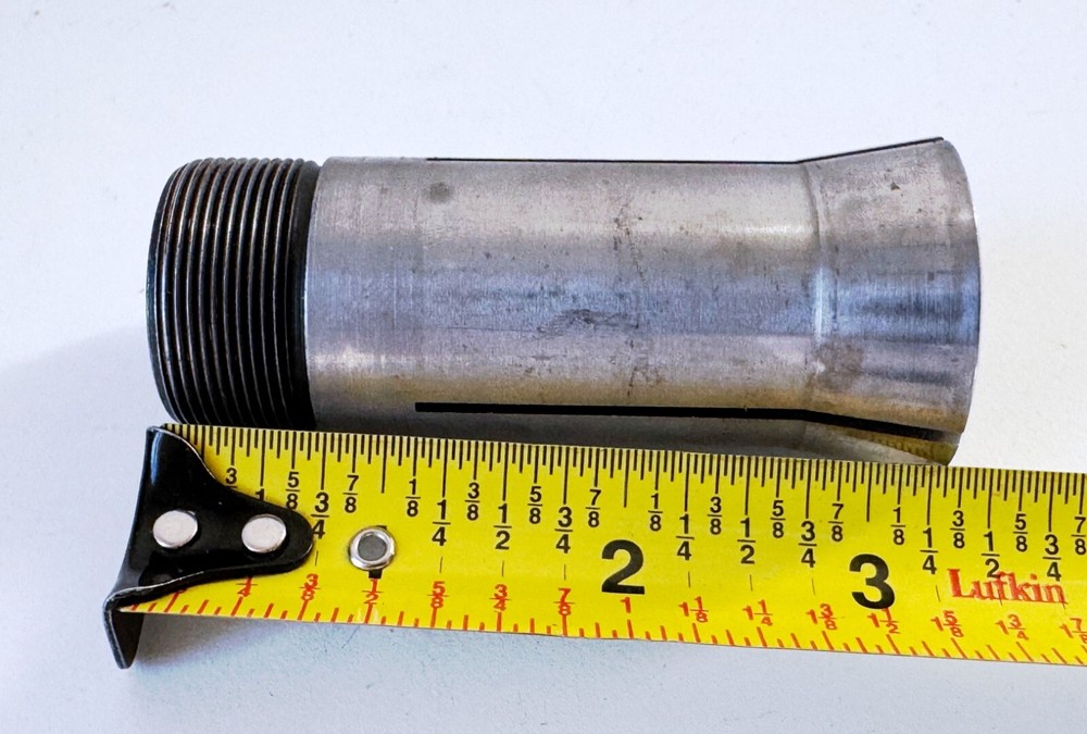 1/4" HARDINGE 5C Round Collet Internal & External Threads .250" USA