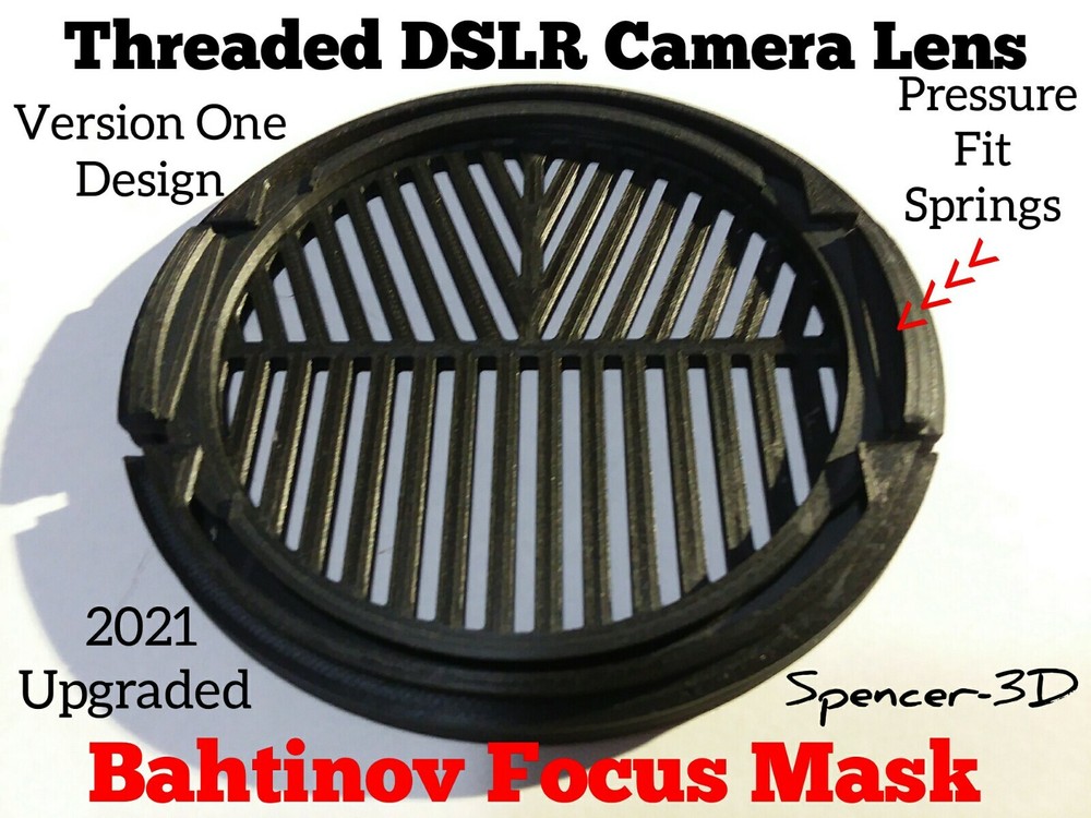 46mm Thread DSLR Camera Lense Bahtinov Focus Mask