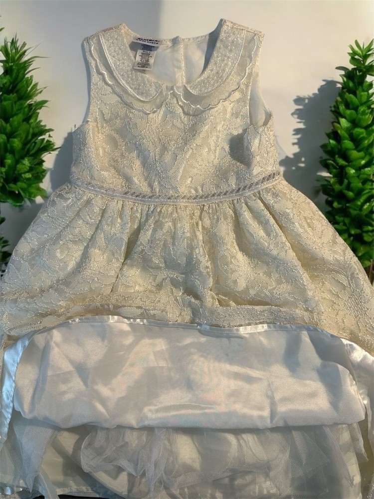 Blueberi Boulevard Cream Sundress
