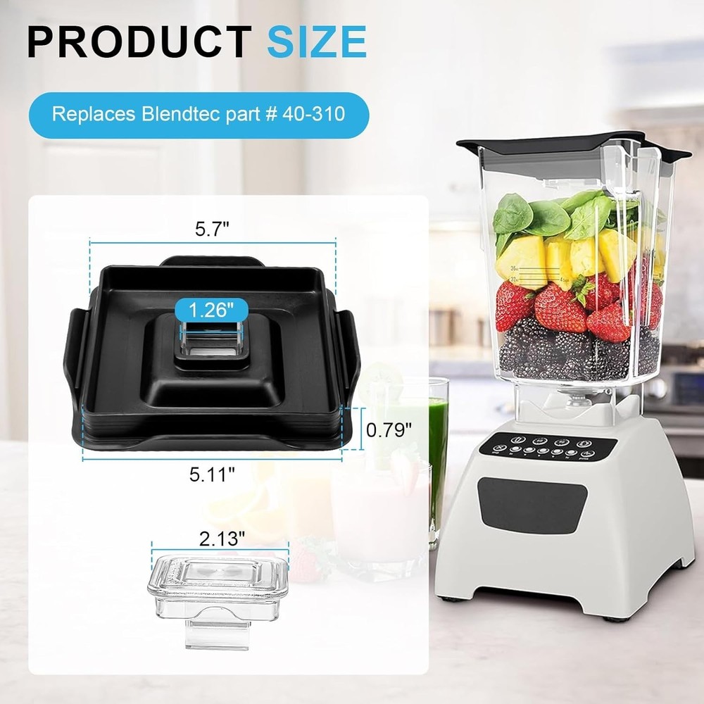 Innovative Blendtec Jar Lid Replacement for Smooth, Splash-Free Blending