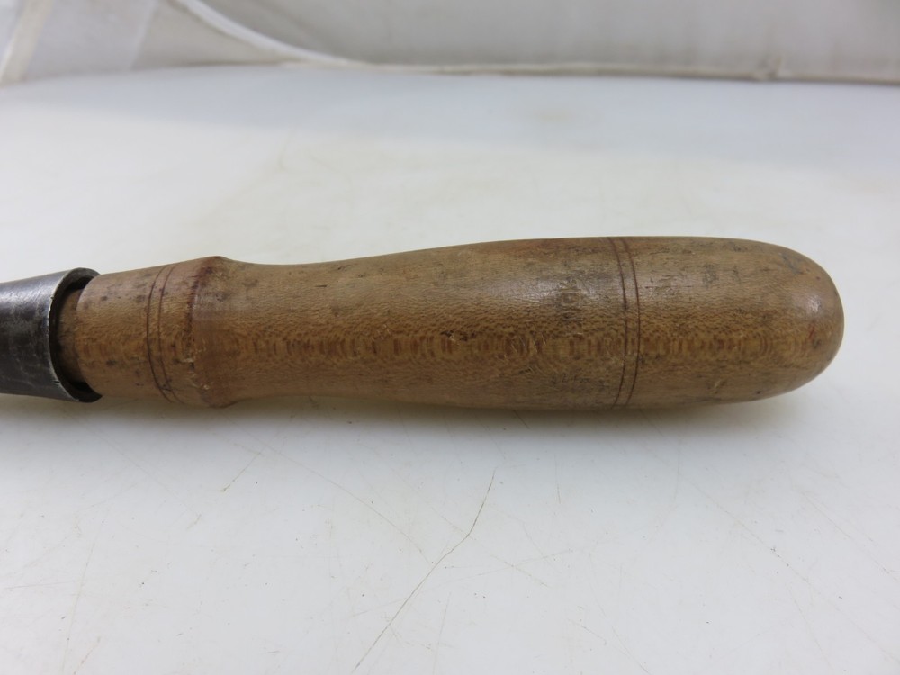 Bridge Tool Co. Wood Handle Socket Chisel 1-1/2" Vintage