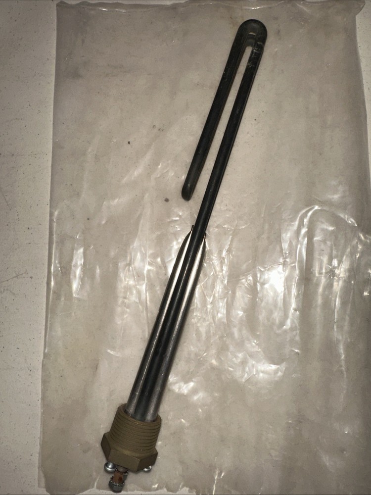 Therm Products 6KW (dual) 240V, 12” Heater Element Screw Plug