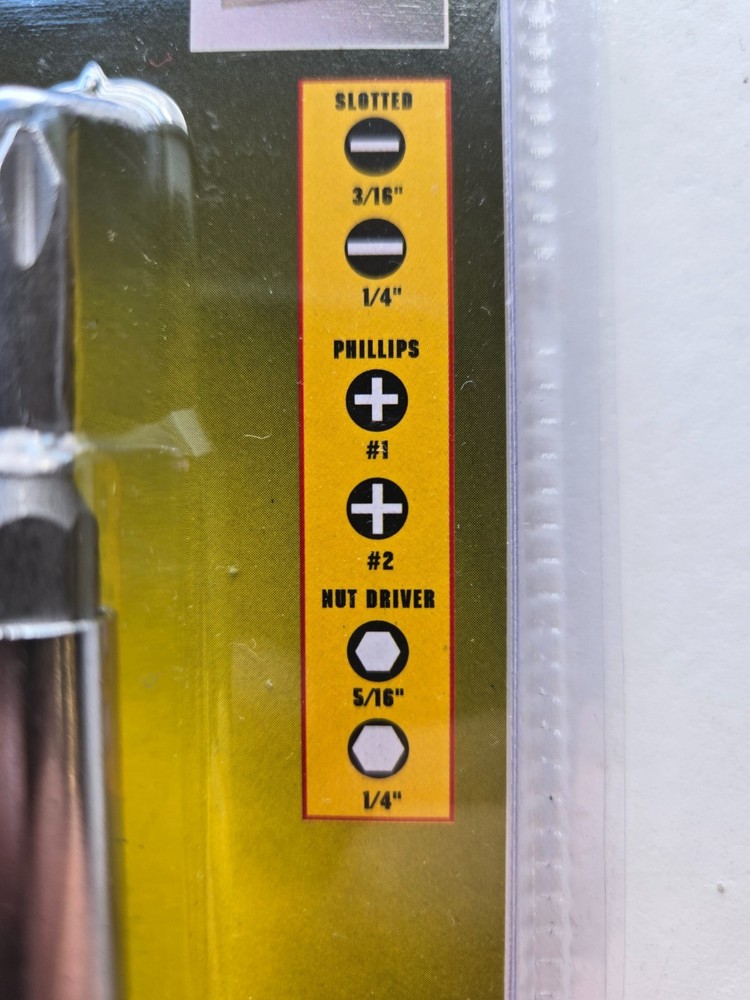 10 pcs of 6-In-1 Multi-Bit Screwdriver