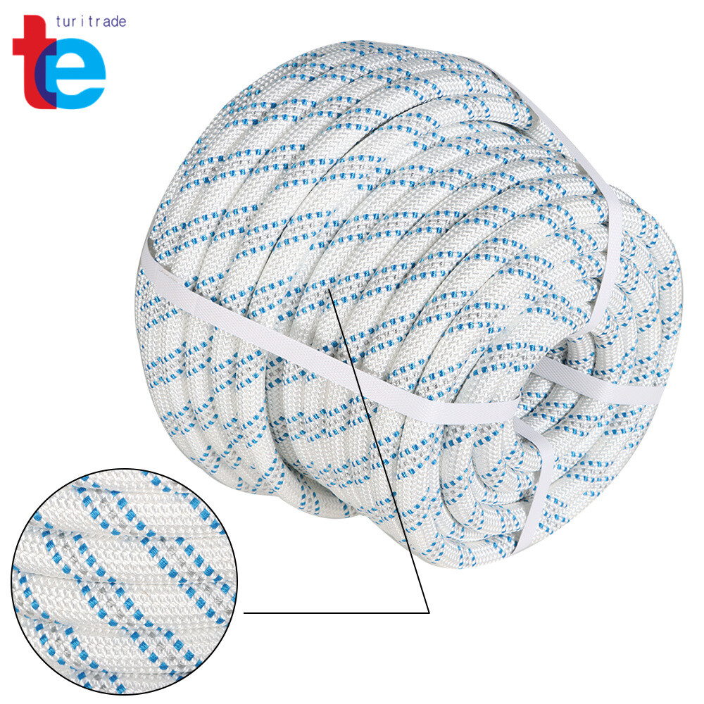 Pulling Rigging Line 5/8" × 150' Double Braid Nylon Polyester Arborist Bull Rope