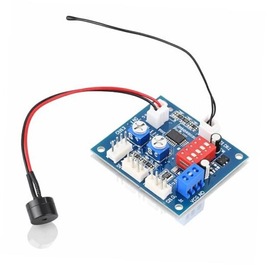 DC 12V Speed Controller Module, PWM Fan Speed Controller Module Four Wire PC