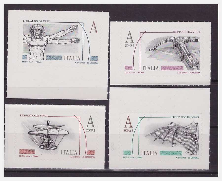 Italy 2015 - Leonardo Series New MNH Set