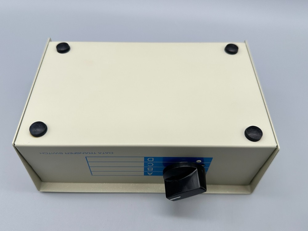Interex IBM/PC Data Transfer Switch 4-Way Data Switch MDS-2A Open Box!