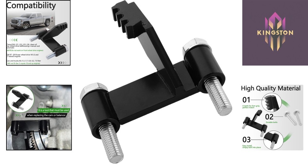 Durable Flywheel Locking Tool for Chevy LS & LT Engines - Professional Grade