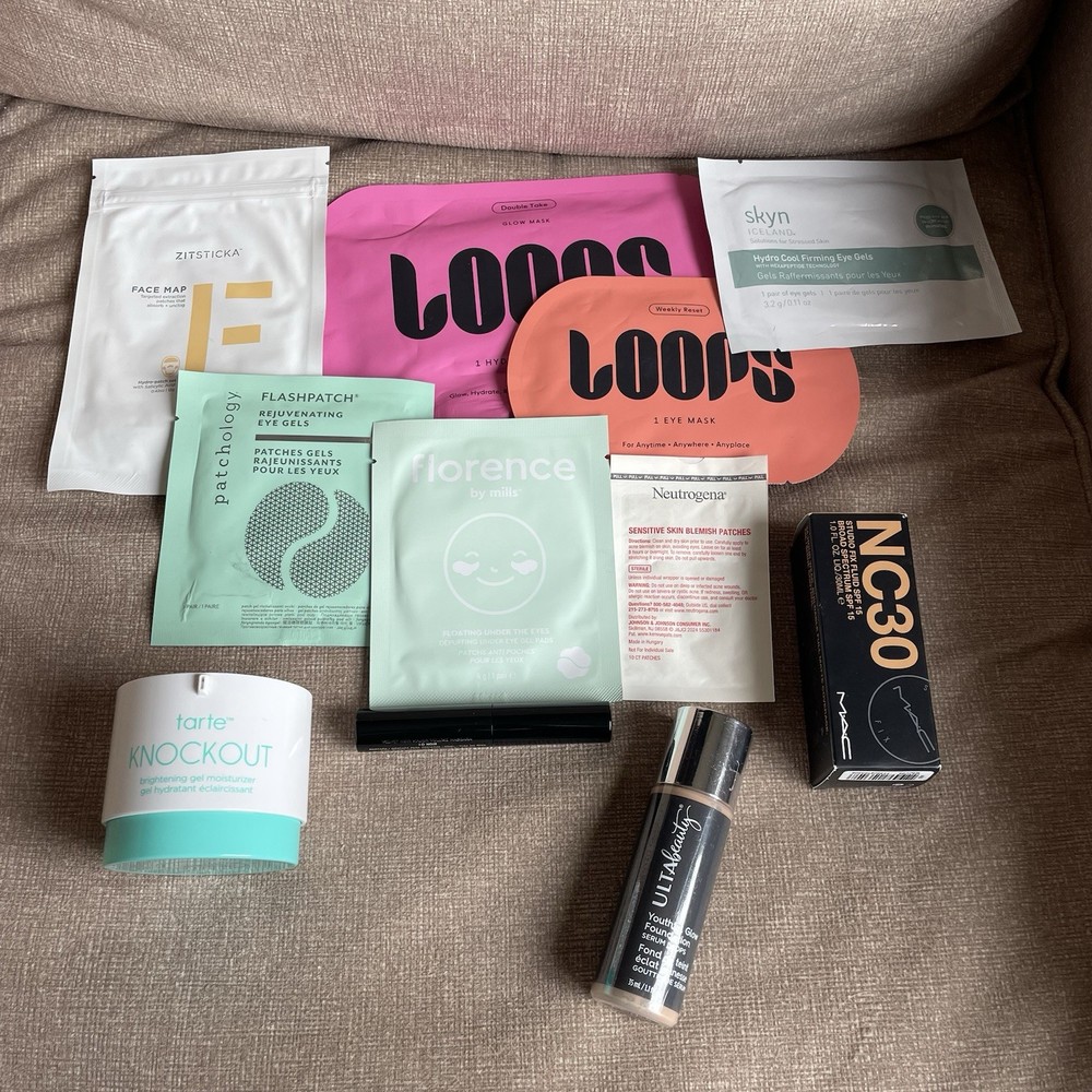 Makeup Sample Bundle Mac Foundation Loops Face Masks Mascara Etc Ulta Beauty