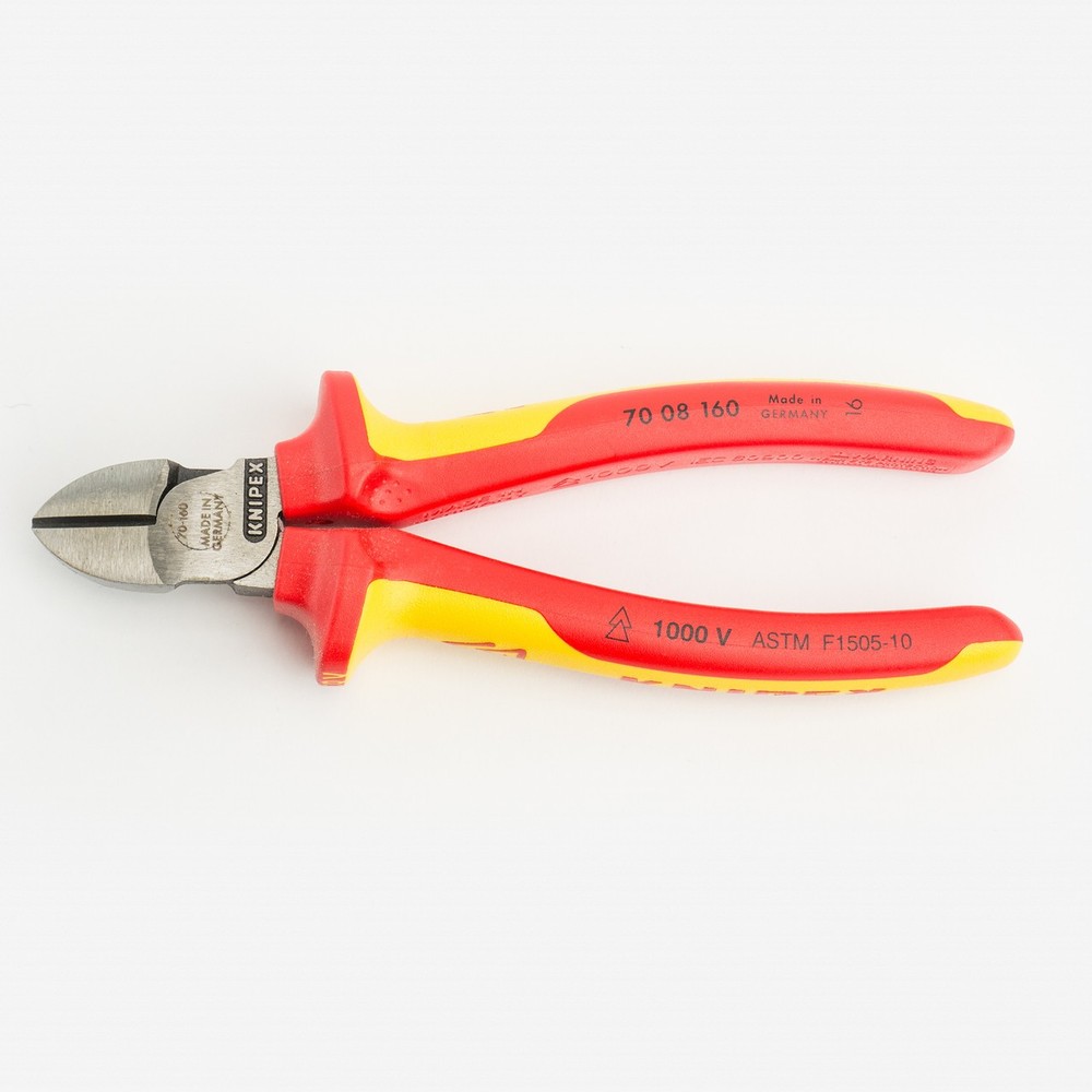Knipex 6.3" Diagonal Cutters - Insulated