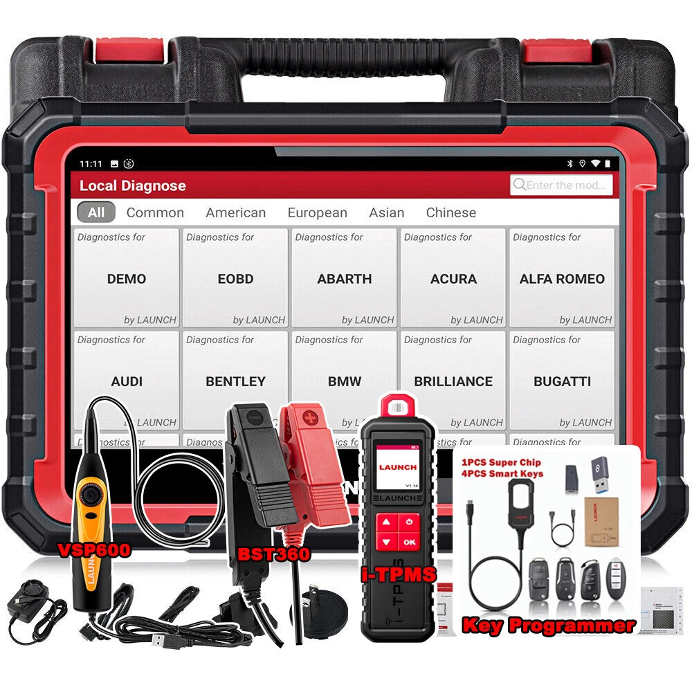 2025 LAUNCH X431 PRO ELITE PLUS Car Diagnostic Tool Car OBD2 Scanner ECU Coding