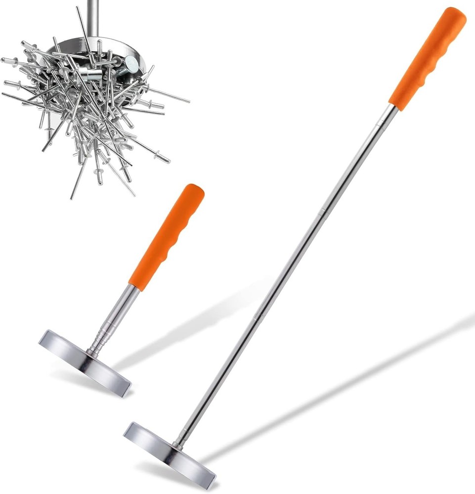 Telescoping Magnetic Sweeper Pickup Tool - 2 Pack