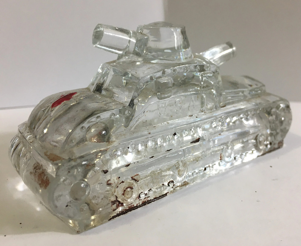 Vintage Candy Container - Military Tank (1000682)