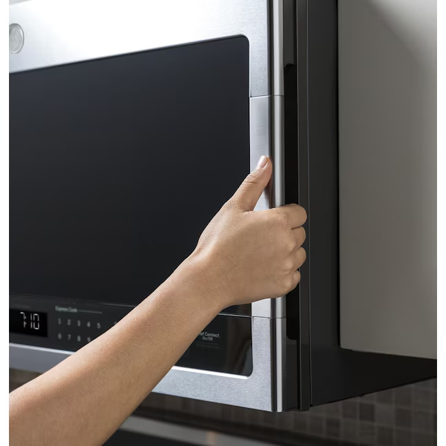 GE Profile 2.1-cu ft Over-the-Range Microwave with Sensor Cooking