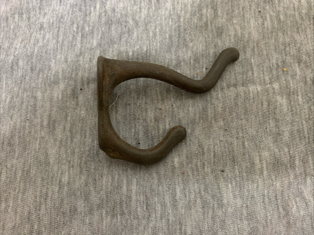 Vintage Cast Brass Double Coat Hook
