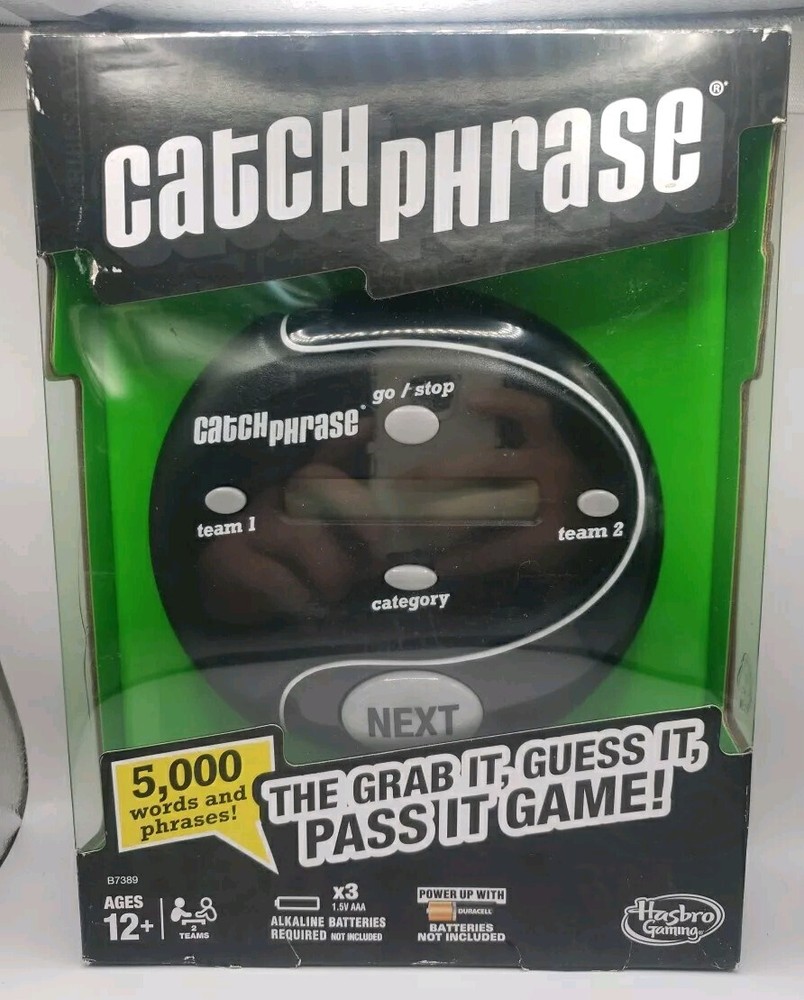 Catch Phrase Handheld Electronic Game Hasbro 2015 New in Box