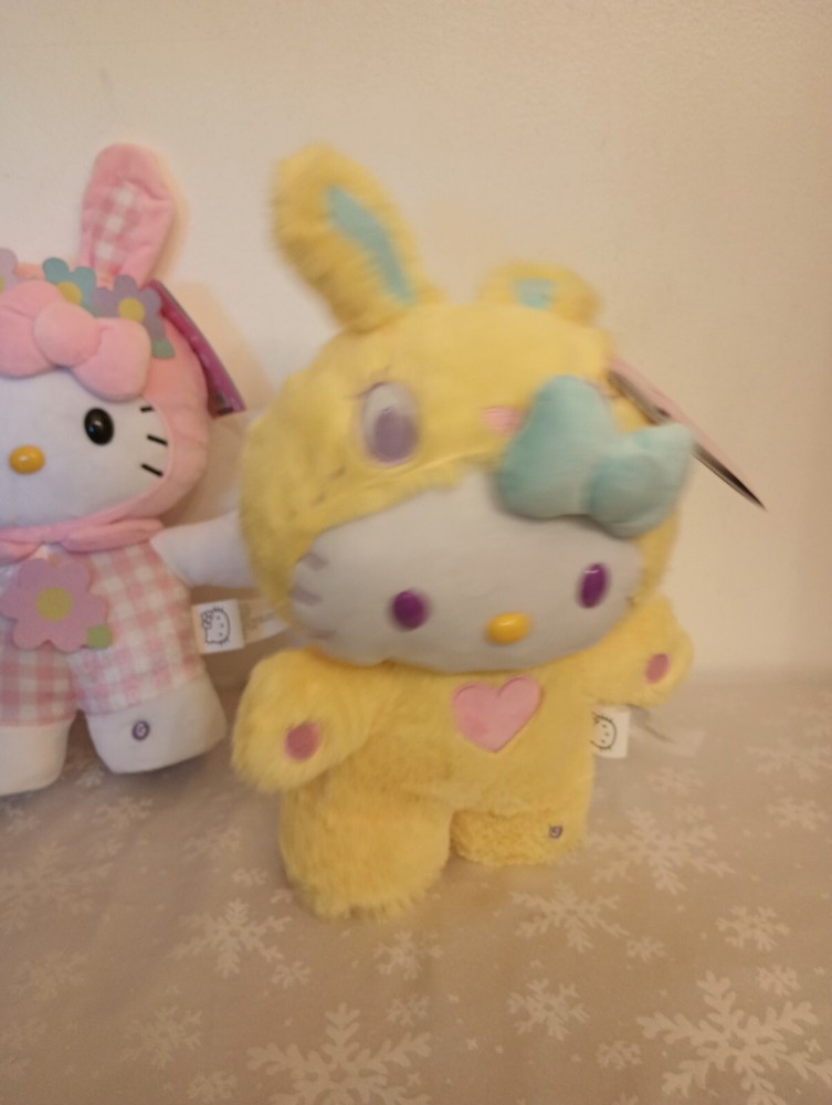 Hello Kitty Easter Animated Musical Side Stepper Greeter Set Of 2