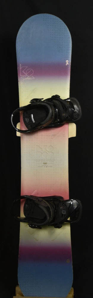 K2 ECO POP SNOWBOARD SIZE 145 CM WITH MEDIUM BINDINGS