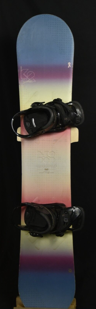 K2 ECO POP SNOWBOARD SIZE 145 CM WITH MEDIUM BINDINGS