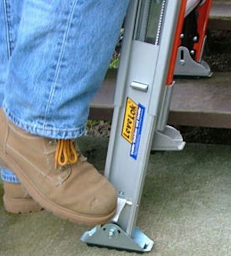 Ladder Leveler Stabilizer,Quick Connect Style,Complete Kit