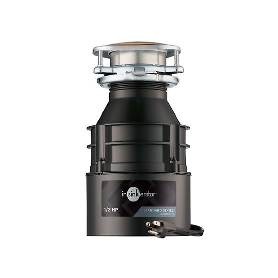 InSinkErator Badger 5 Garbage Disposal with Cord, 1/2 HP - 79883A-ISE